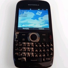 Motorola Theory WX430 – Black Boost Mobile Used Cell Phone Power Tested SKU 48
