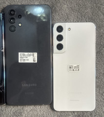Lot of 5 Samsung Phones Galaxy Note10 SM-N970U SM-G781V SM-A326U SM-S901U Read*
