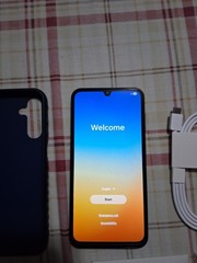 Samsung Galaxy A15 5G SM-A156V 64GB Walmart Family Mobile Smartphone Blue