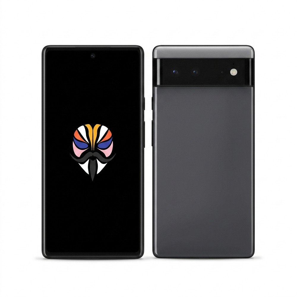 Google Pixel 6 128 GB Kinda Coral Rooted Android ROOTED Smartphone – Good