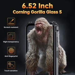 OUKITEL G1 Rugged Phone 4G Unlocked 24GB+256GB 10600mAh NFC Black IP68