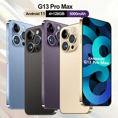 Unlocked CellPhone G13 Pro Max 5G 128GB DualSIM Smartphone Android 11 5000mAh