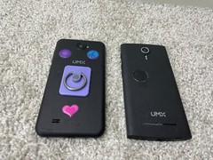 Lot of 2 UMX U683CL & U693CL 5″ FWVGA Display Android Smartphone Black