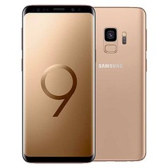 Samsung Galaxy S9+ SM-G965U Unlocked 64GB Sunrise Gold A Medium Burn
