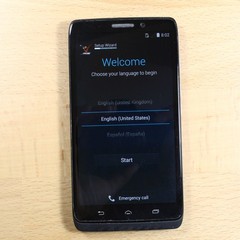 Motorola Droid Ultra XT1080 Black Smartphone For Parts #607