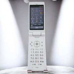 SHARP AQUOS KEITAI SH-06G Android Flip Phone Unlocked White from Japan Used