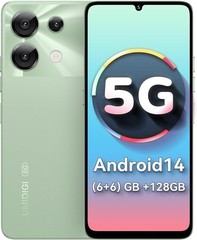 UMIDIGI G9 5G 128GB 6.75” Octa Core Android 14 Unlocked Smartphone GREEN