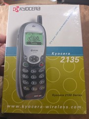 2 Kyocera 2135 Cell Phone, One Sealed New,