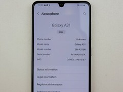 Samsung Galaxy A31 (SM-A315N) 64GB – White (GSM Unlocked) Smartphone – J1713