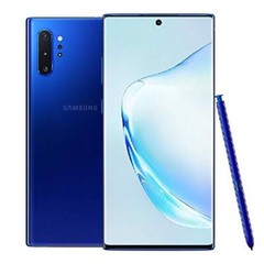 Samsung Galaxy Note10+ SM-N975U Unlocked 256GB Aura Blue A Medium Burn