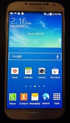 Samsung Galaxy S4 SCH-I545 White (Verizon) 16GB Good Used issues