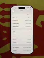 Apple iPhone 17 Pro Cosmic Orange 256GB Wi-Fi Only *For Parts / Repair*