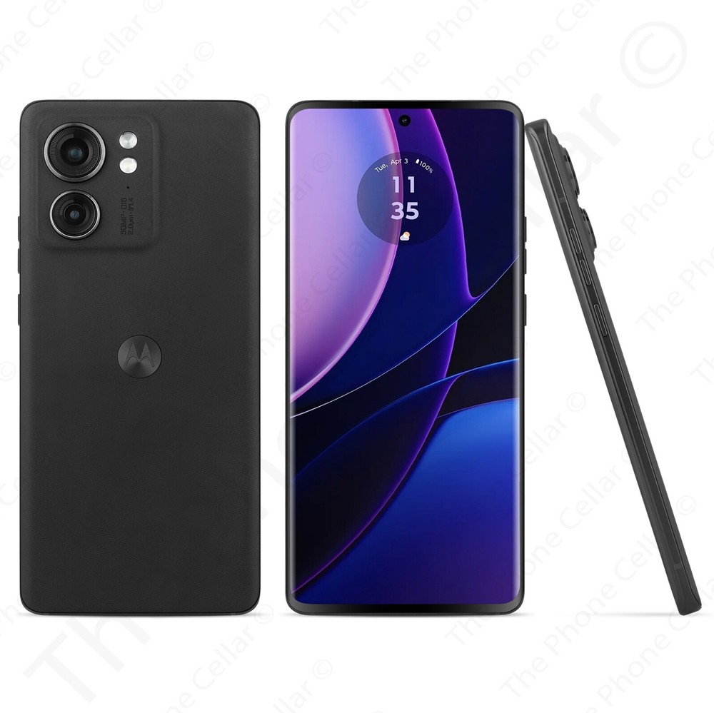 Motorola Edge 2023 256GB Unlocked XT2305 6.6″ FHD+ P-OLED 50MP 5G Eclipse Black
