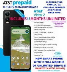 SMARTPHONE with ✅ 12 MONTHS SERVICE ▶ 36Gb DATA – UNLIMITED TALK+TEXT