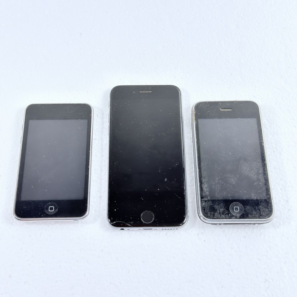 Apple Lot Bundle iPhone 6s, 3GS, & iPod Touch 2nd Gen UNTESTED PARTS ONLY