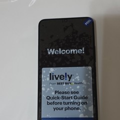 Lively Smartphone Cell Phone Black from Best Buy Health