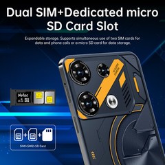 GT10 Pro Smartphone 6.8″ HD Factory Unlocked Android 8+256GB 7800mAh Dual SIM