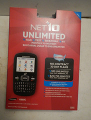 New Samsung R355C Black Net10 Unlimited Cellular CDMA Phone