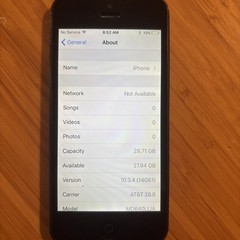 iPhone 5 AT&T Works Well Except Battery