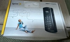 SANYO Incognito Sprint Black Slider QWERTY New Never Used in Original Box