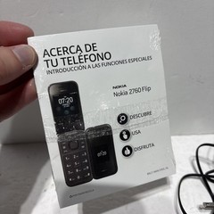 Nokia N139DL Flip Cell Phone TracFone 4G LTE KaiOS 3.1 Black Tested Working