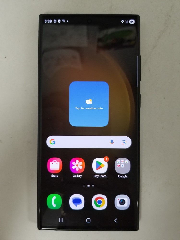 Samsung Galaxy S23 Ultra 256GB Cream SM-S918U (Unlocked) Fair Phone zF3245