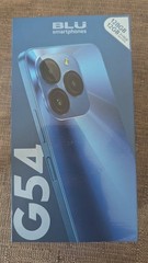 BLU Smartphones G54 G1090WW 128GB | Blue | UNLOCKED