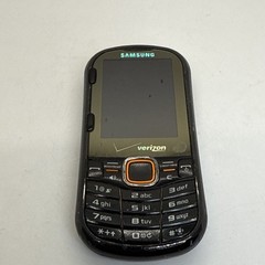 Samsung Metallic Black (Verizon) Cellular Phone, Qwerty Keyboard
