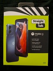 New & Sealed – Straight Talk Motorola Moto G Play (2024), 64GB, Prepaid Free Shp