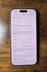 Apple iPhone 17 Pro 256GB Cosmic Orange AT&T Locked 99% Battery MG7L4LL/A *READ