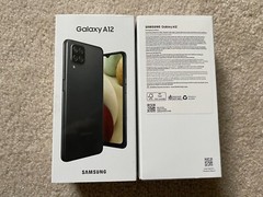 NEW Samsung Galaxy A12 – 32GB – Black (Single SIM) Metro By T-Mobile UNLOCKED