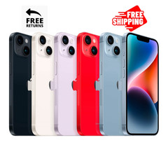 Apple iPhone 14 – 512GB 256GB 128GB – Midnight Yellow Verizon Unlocked 5G