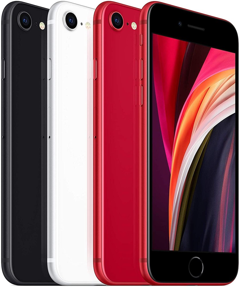 Apple iPhone SE 2nd Gen 64GB 128GB 256GB Black White Red (Unlocked) – Good