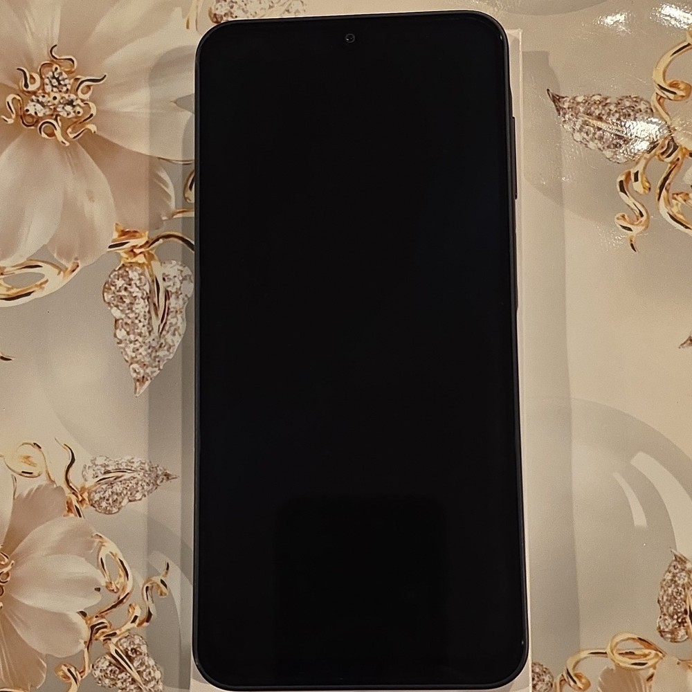 Samsung Black Bar Smartphone with Triple Rear Camera