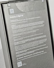 Galaxy Z Flip7 FE (SM-F761U1) – Black – UNLOCKED – NEW – OPEN BOX-Free Shipping