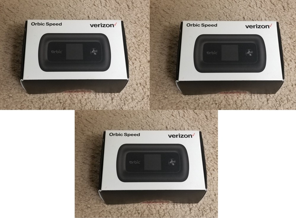 Orbic Jetpack Verizon Speed Mobile Hotspot 4g LTE Dual-Band WiFi MIFI 3 Quantity