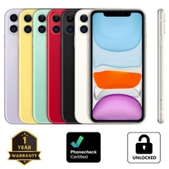 Apple iPhone 11 – 64GB | 128GB A2111 (Unlocked CDMA + GSM) Smartphone Very Good