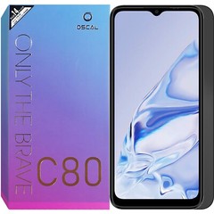 Blackview Oscal C80 4G Midnight Black 128GB + 8GB Dual-Sim Unlocked GSM NEW