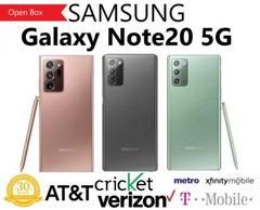 Samsung Galaxy Note 20 5G N981U 128GB Android Fully Unlocked Smartphone 12.0 MP