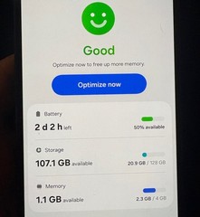 Samsung Galaxy A17 5G SM-A176U 128GB Black Smartphone AT&T Tested Working Clean