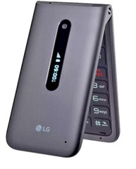 LG Classic Flip L125DL – 8GB – Gray (TracFone) (Prepaid) LOCKED TO TRACFONE.