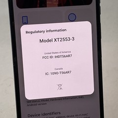 Motorola Razr 2025 XT2553-3 256GB Factory Unlocked Gibraltar Sea READ