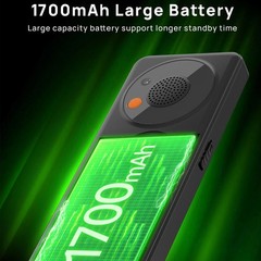 2.4″ 4G Mobile Dual SIM Big Button FM Radio Cell Phone SOS Keyboard UNIWA V2000