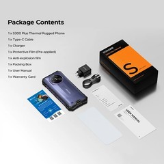 DOOGEE S300 Plus Thermal Version 5G Phone IP68 Android16 48GB+1TB 11000mAh 200MP