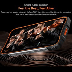 OSCAL PILOT 3 5G 4G AI Rugged Smartphone Android 15 Mobile 120Hz Waterproof IP68