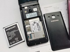 Samsung Galaxy Folder 2 SM-G1650 Dual-SIM Android Mobile Flip Phone 4G Unlocked