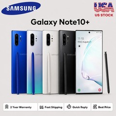 New US Stock Samsung Galaxy Note 10+ SM-N975U 256GB eSIM Factory Unlocked