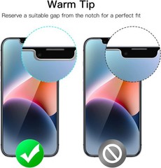 3PCS Screen Protector for iPhone 17e iPhone 16e iPhone 14 6.1 Inch Tempered Glas