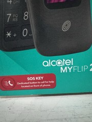 Total Wireless Alcatel MyFlip 2 4G LTE Flip Phone Camera Bluetooth Locked