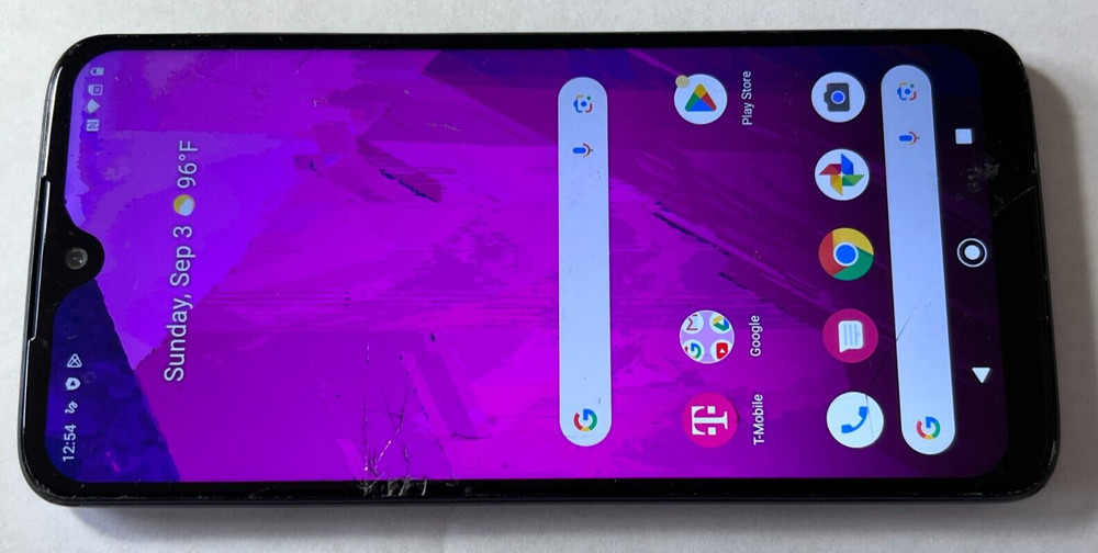 T-Mobile Motorola REVVLRY+ 64GB 4G LTE Android Smart Cell Phone *READ **